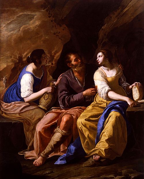 Loth et ses filles, 1630, Artemisia Gentileschi