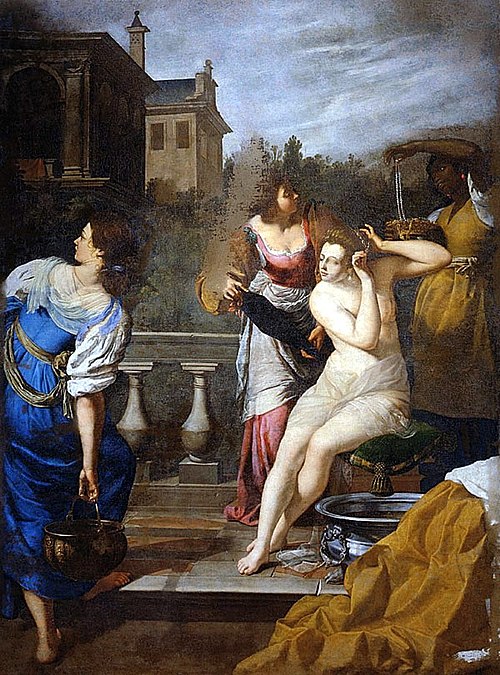 David and Bathsheba, 1645, Artemisia Gentileschi