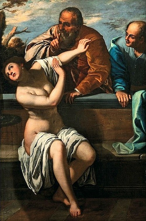 Suzanne et les vieillards, 1650, Artemisia Gentileschi