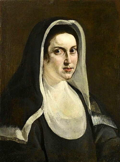 Portrait of a nun, 1618, Artemisia Gentileschi