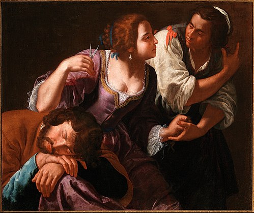 Samson et Dalila, 1638, Artemisia Gentileschi