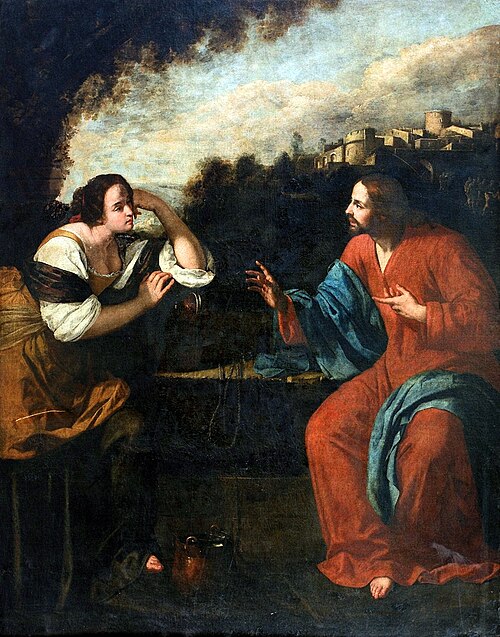Christ and the Samaritan Woman, 1637, Artemisia Gentileschi