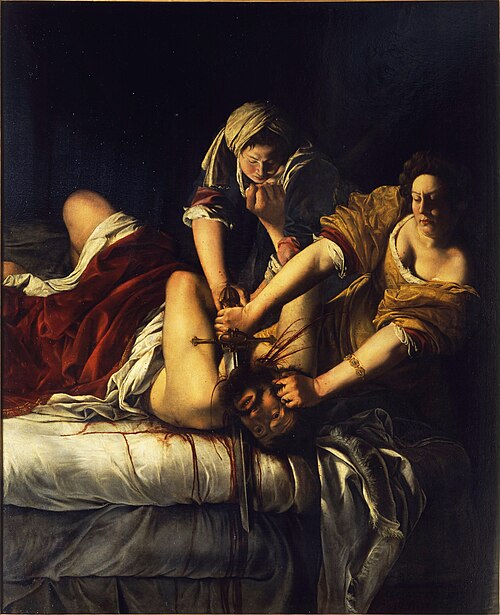 Judith Beheading Holofernes, 1620, Artemisia Gentileschi