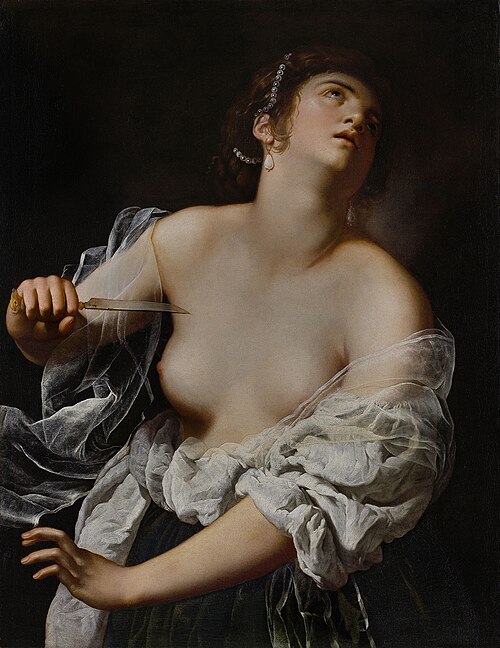 Lucretia, 1630, Artemisia Gentileschi