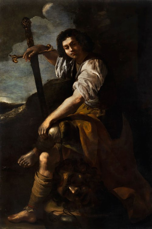 David and Goliath, 1630, Artemisia Gentileschi