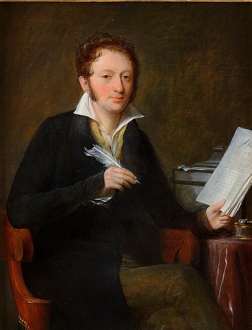Portrait d'Hippolyte Bis, 1825, Jean-François Garneray