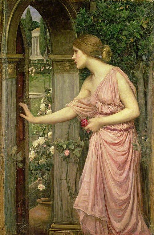 Psyche Entering Cupid's Garden, 1903, John William Waterhouse