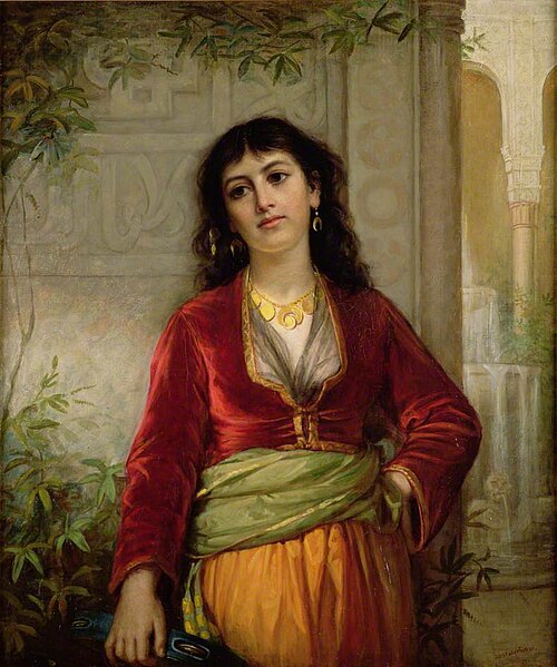The Unwelcome Companion, 1872, John William Waterhouse