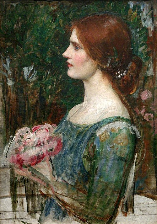The Bouquet, , John William Waterhouse