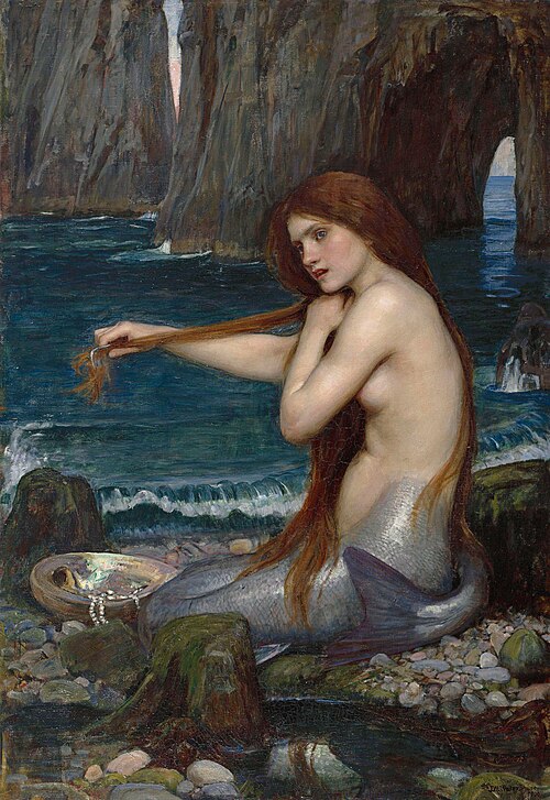 Une sirène, 1900, John William Waterhouse