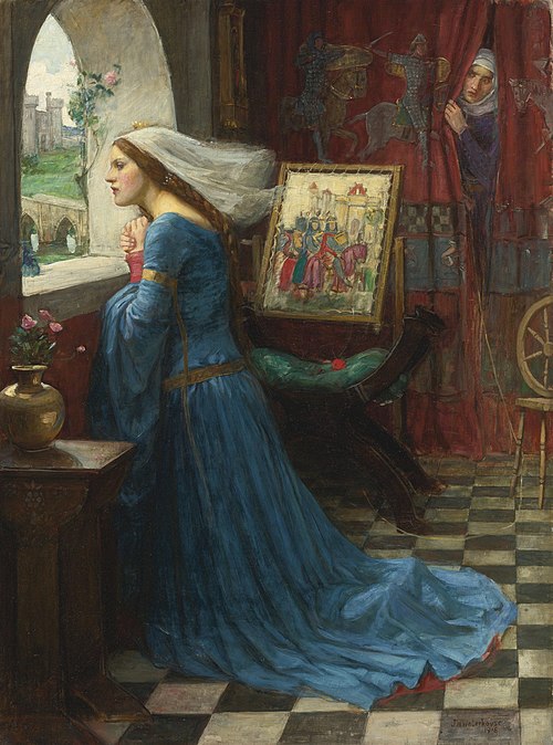 La belle Rosemonde, 1916, John William Waterhouse