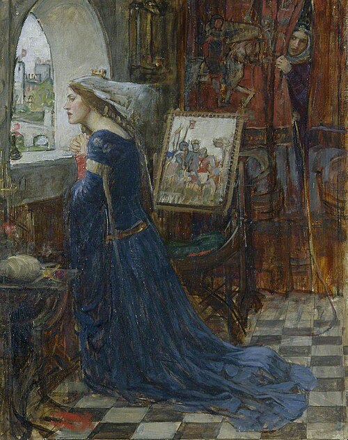La belle Rosemonde, 1916, John William Waterhouse
