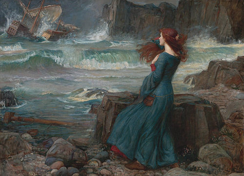 Miranda, 1916, John William Waterhouse