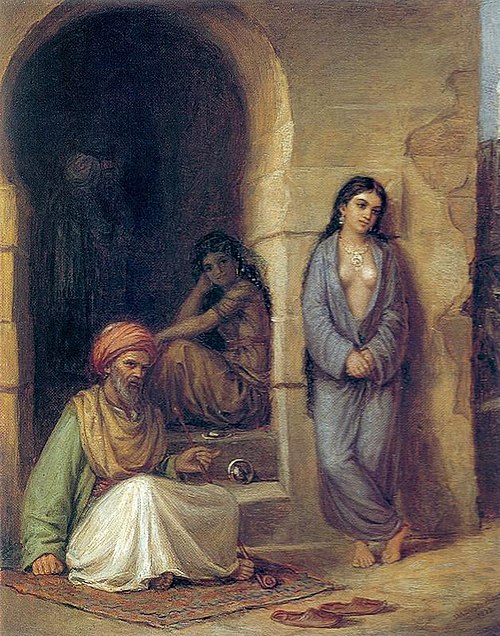 L'Esclave, 1872, John William Waterhouse