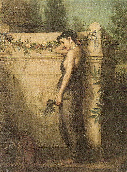 Gone, But Not Forgotten, 1873, John William Waterhouse