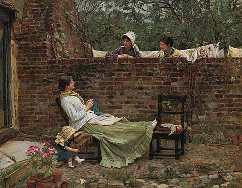 Good Neighbours, 1885, John William Waterhouse