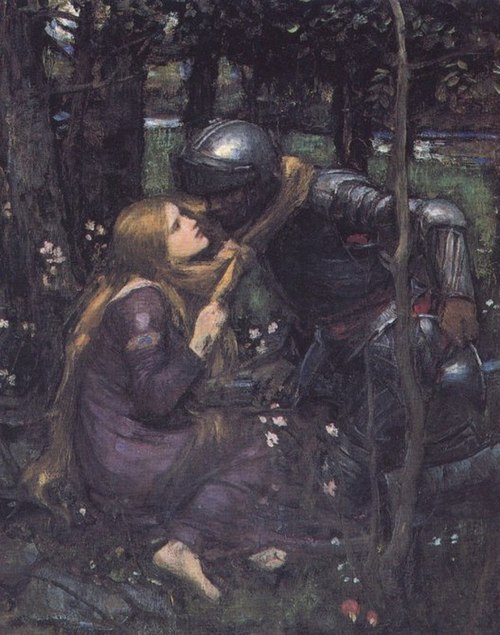Esquisse pour La Belle Dame sans Merci, 1893, John William Waterhouse