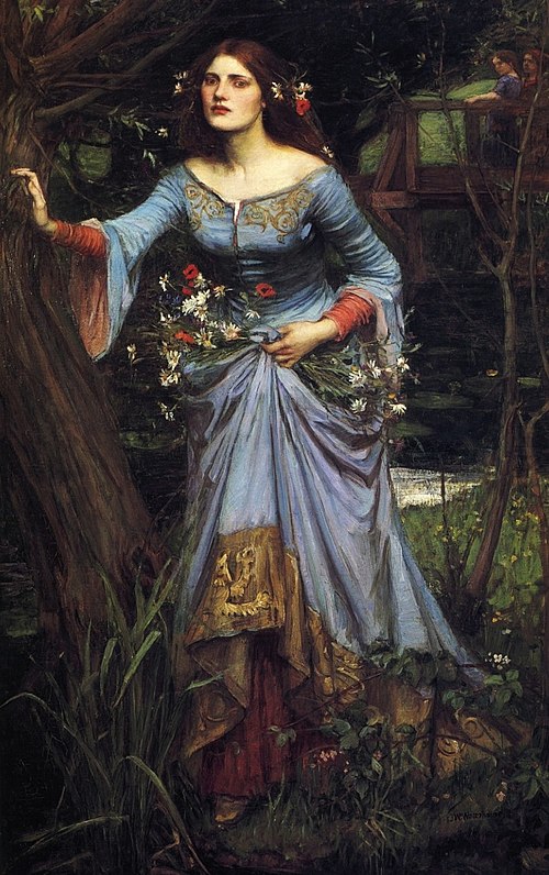 Ophélie, 1910, John William Waterhouse