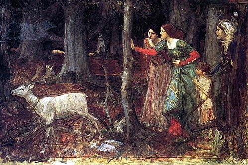 The Mystic Wood, 1914, John William Waterhouse