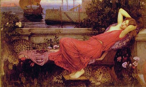 Ariadne, 1898, John William Waterhouse