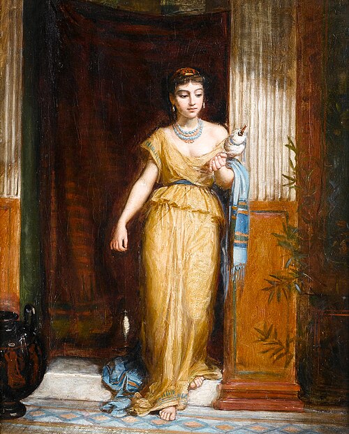 The Spinner, 1874, John William Waterhouse