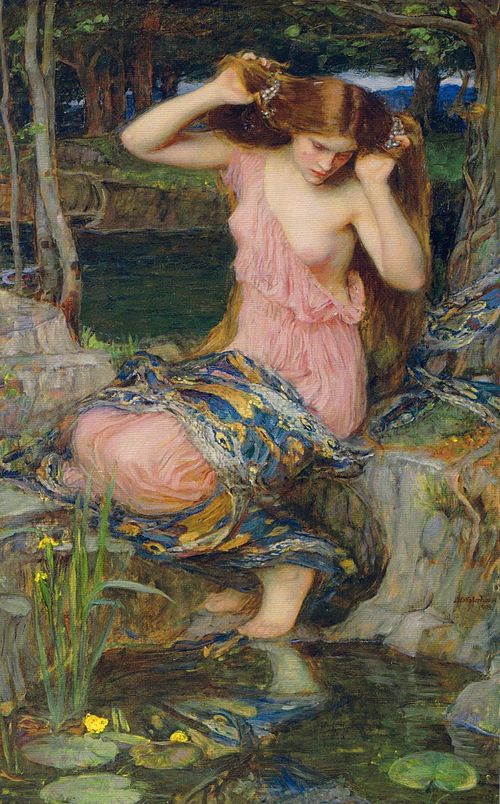 Lamia, 1909, John William Waterhouse