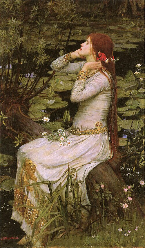 Ophelia, 1894, John William Waterhouse