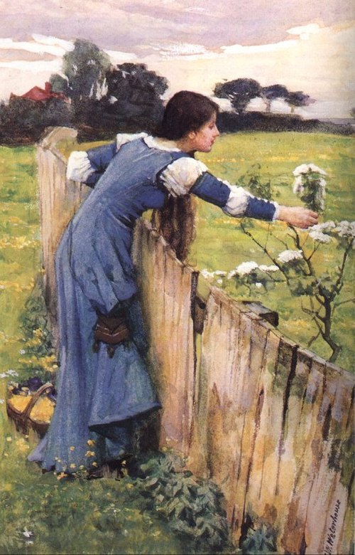 The Flower Picker, 1900, John William Waterhouse