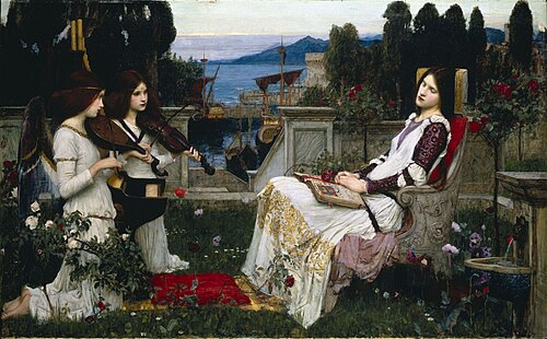 Saint Cecilia, 1895, John William Waterhouse