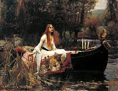 The Lady of Shalott, 1888, John William Waterhouse