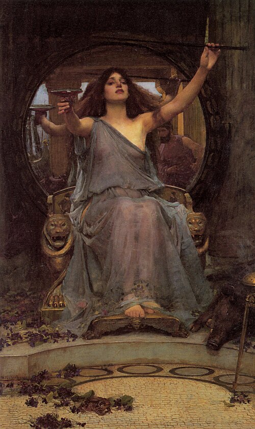 Circe Offering the Cup to Ulysses, 1891, John William Waterhouse