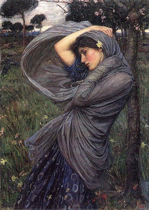 Boreas, 1903, John William Waterhouse