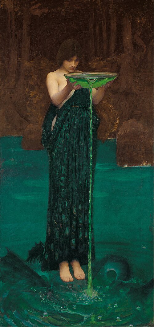 Circe Invidiosa, 1892, John William Waterhouse