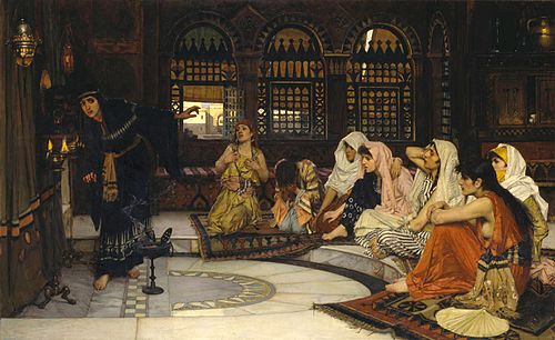 Consulting the Oracle, 1884, John William Waterhouse