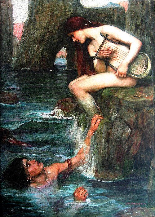 The Siren, 1900, John William Waterhouse