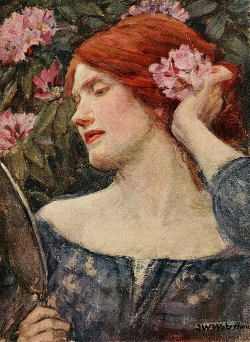 Study in Oils, 1917, John William Waterhouse