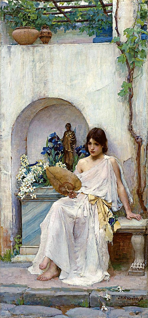 Flora, 1890, John William Waterhouse