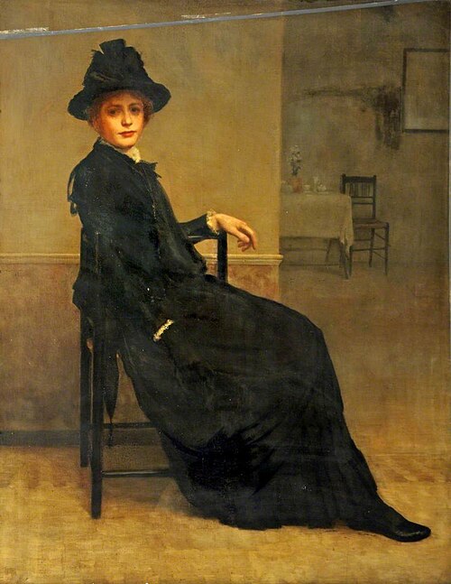 My Sister, 1886, George Percy Jacomb-Hood