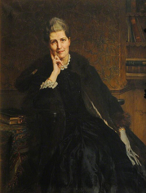 Madeline Shaw Lefevre, Principal (1879–1889), 1890, George Percy Jacomb-Hood