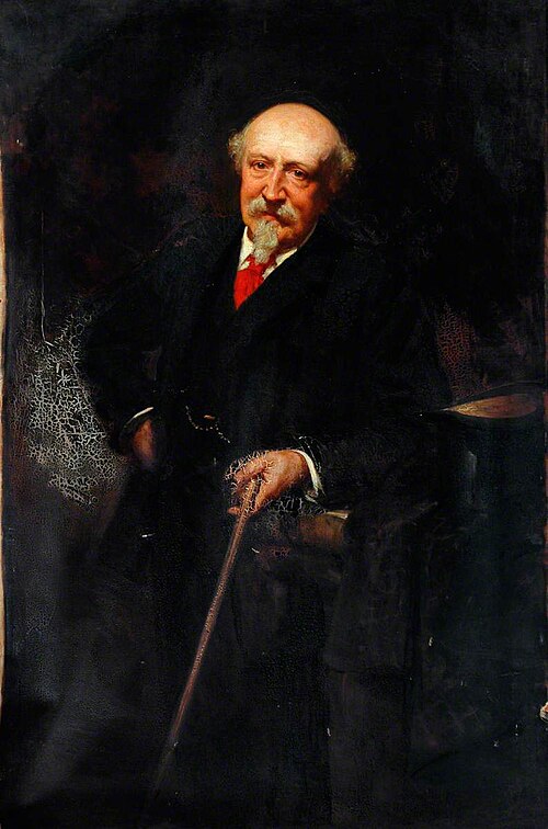 Portrait of an Elderly Gentleman, 1895, George Percy Jacomb-Hood