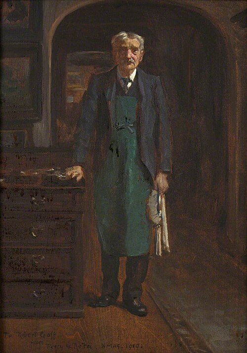 The Butler, 1910, George Percy Jacomb-Hood