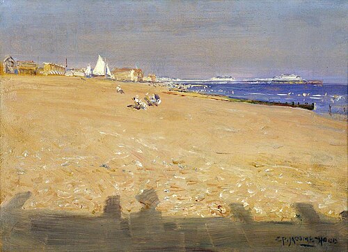 Hove Beach, East Sussex, 1920, George Percy Jacomb-Hood