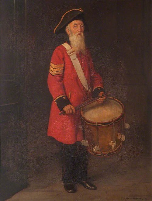 Sergeant Drummer Henry Gribble, 1921, George Percy Jacomb-Hood