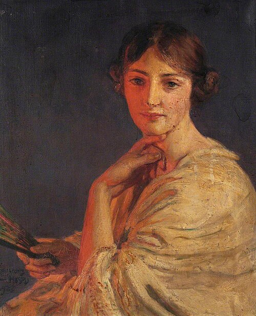 The Spanish Shawl, 1923, George Percy Jacomb-Hood
