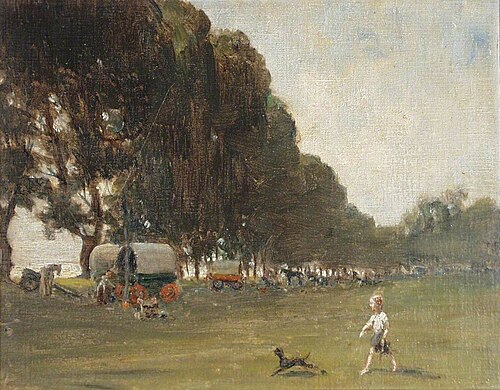 The Gypsy Encampment, , George Percy Jacomb-Hood