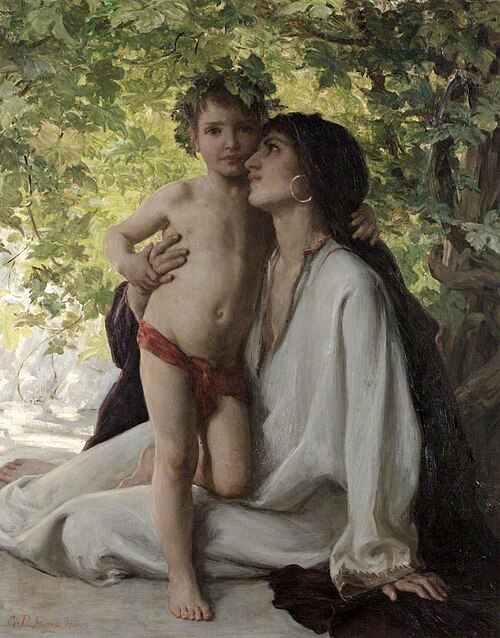 Mother and Child, , George Percy Jacomb-Hood