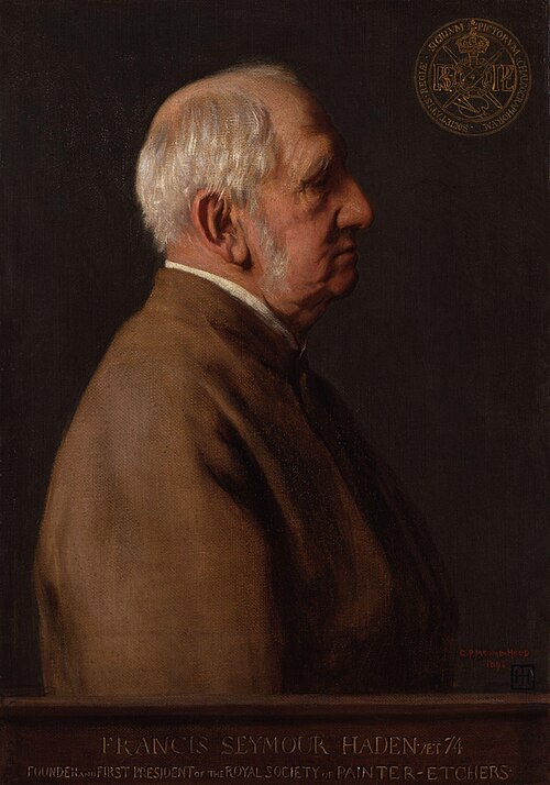 Sir Francis Seymour Haden, 1892, George Percy Jacomb-Hood