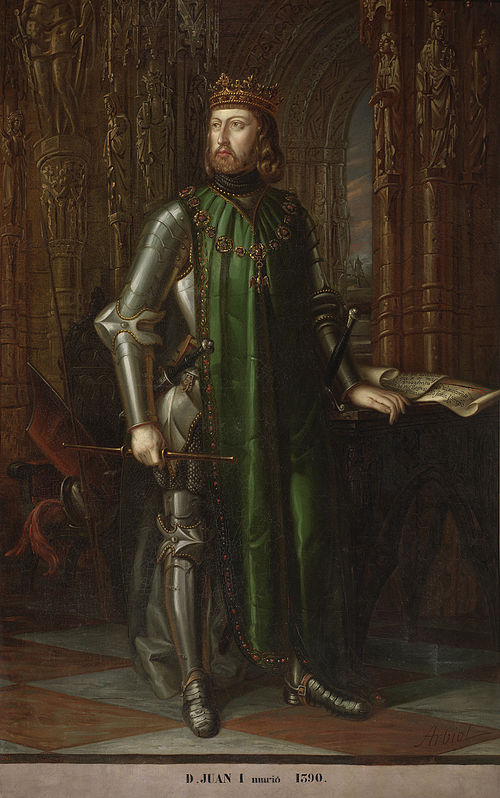 Portrait of John I of Castile, 1848, Vicente Arbiol