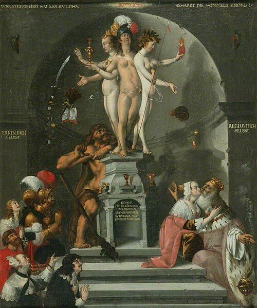 Allegory of Virtue, 1640, Albert Freyse