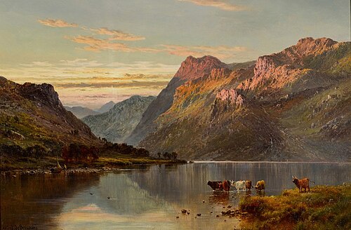 A Perthshire Valley, , Alfred de Breanski